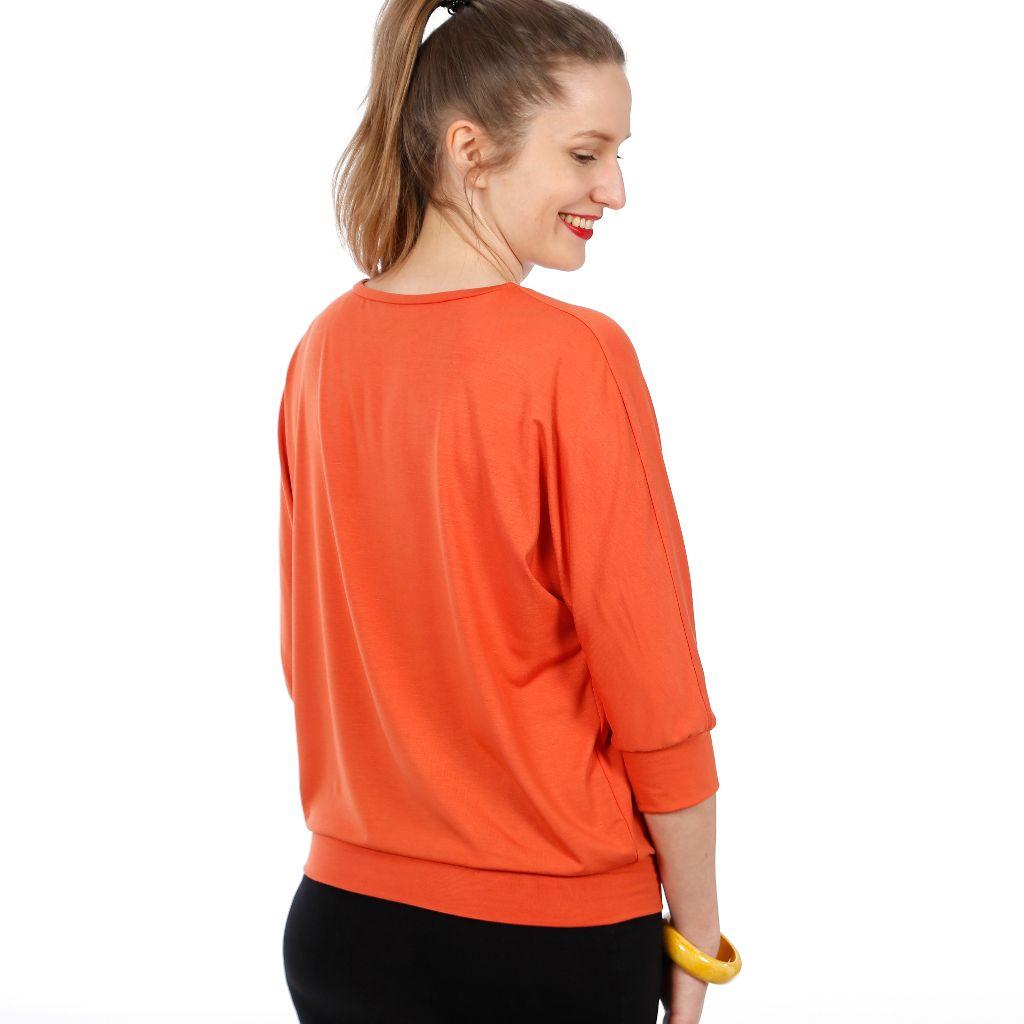 Papierschnittmuster Fledermausshirt Frau Silvie XS-XXL